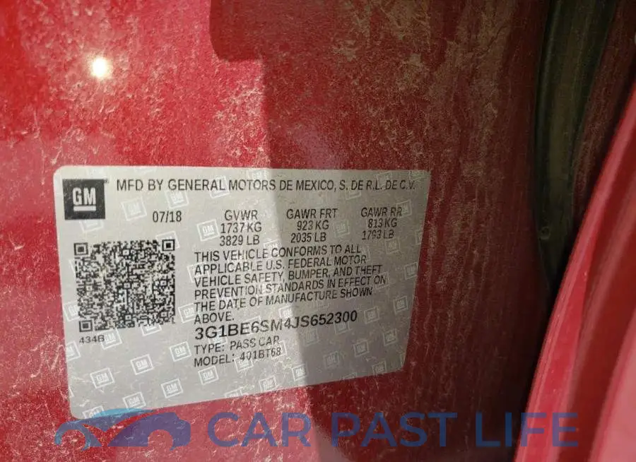 3G1BE6SM4JS652300# 10