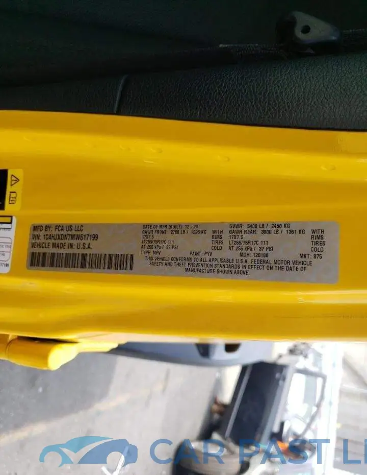 1C4HJXDN7MW617199# 10