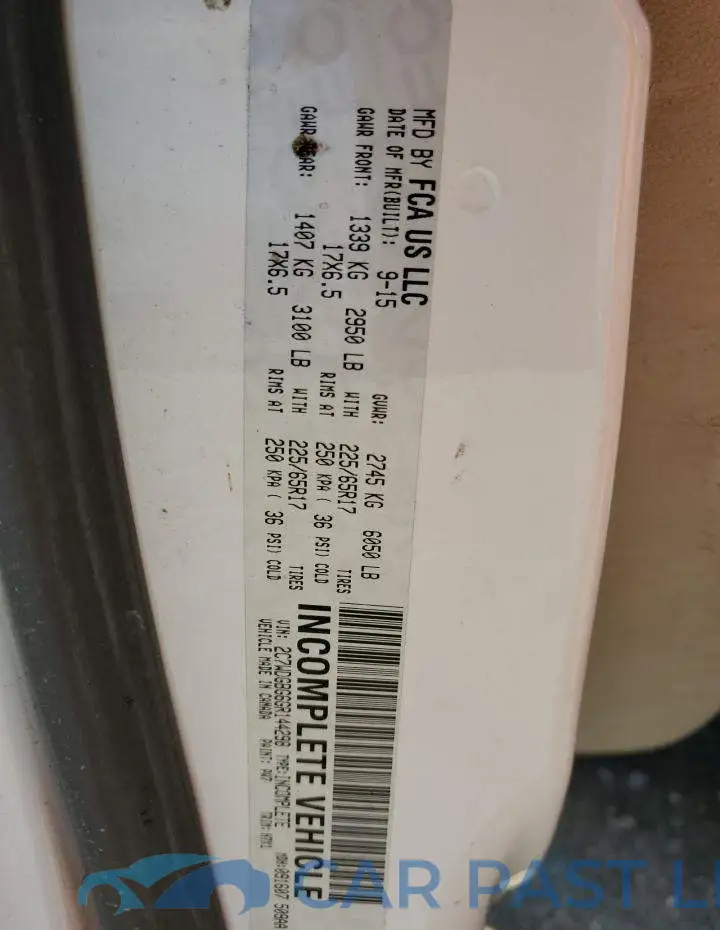 2C7WDGBG6GR144298# 10