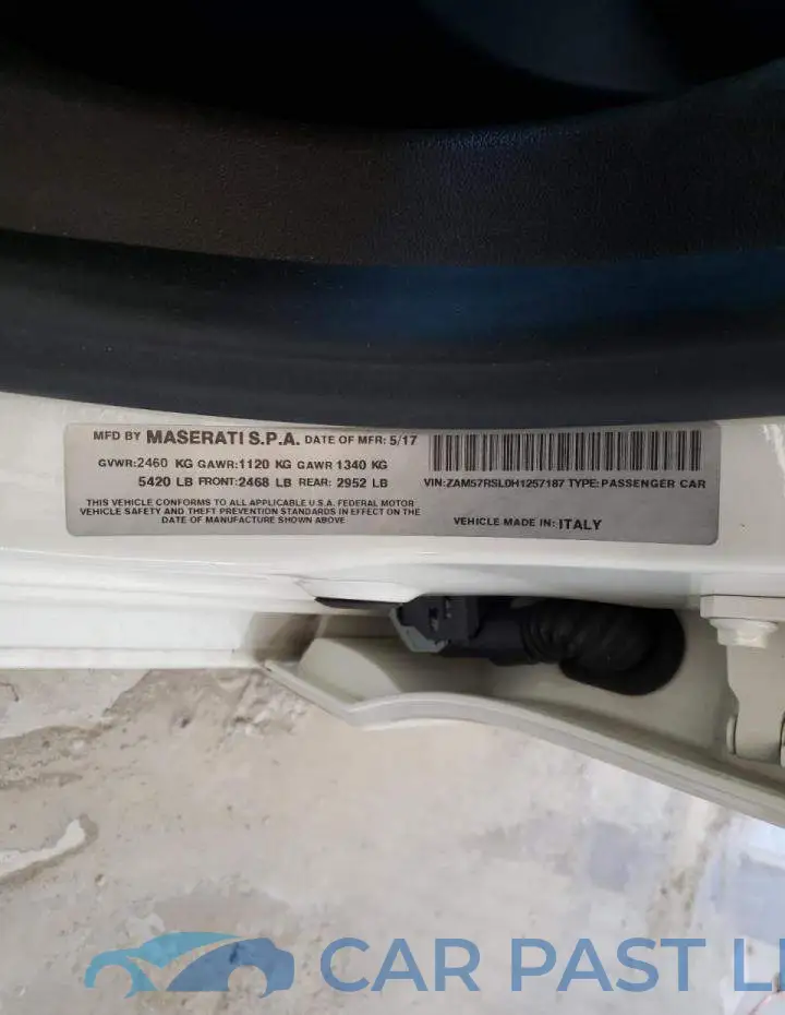 ZAM57RSL0H1257187# 10