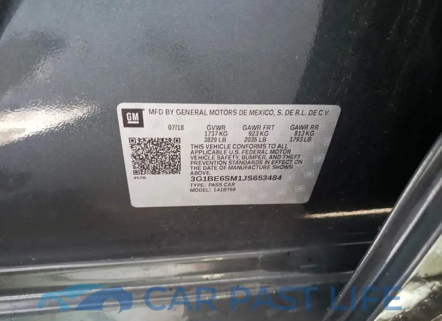 3G1BE6SM1JS653484# 10