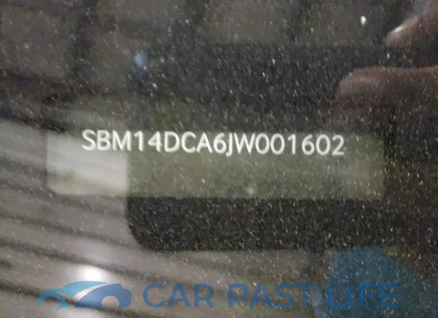 SBM14DCA6JW001602# 10