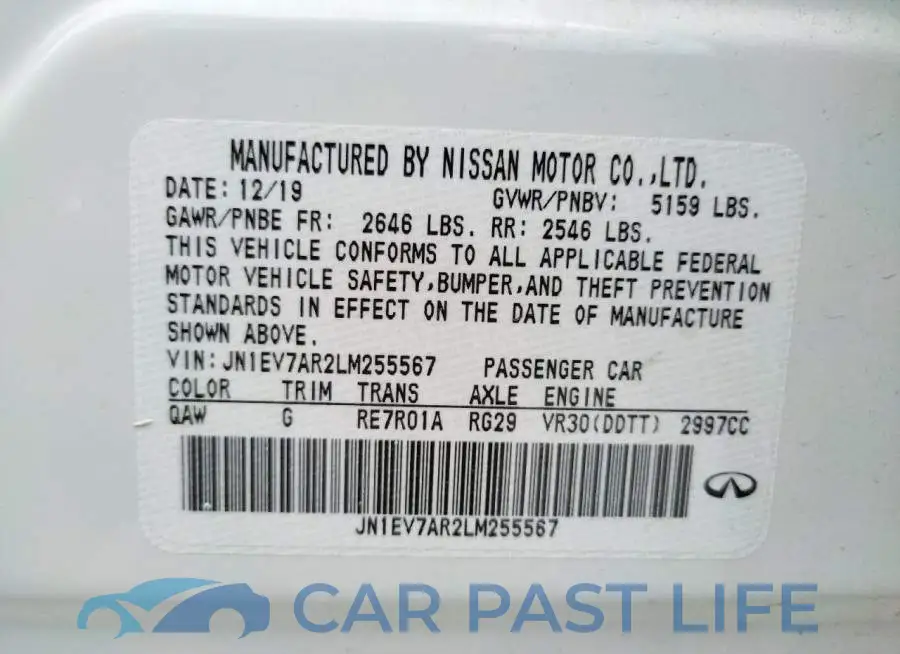 JN1EV7AR2LM255567# 10