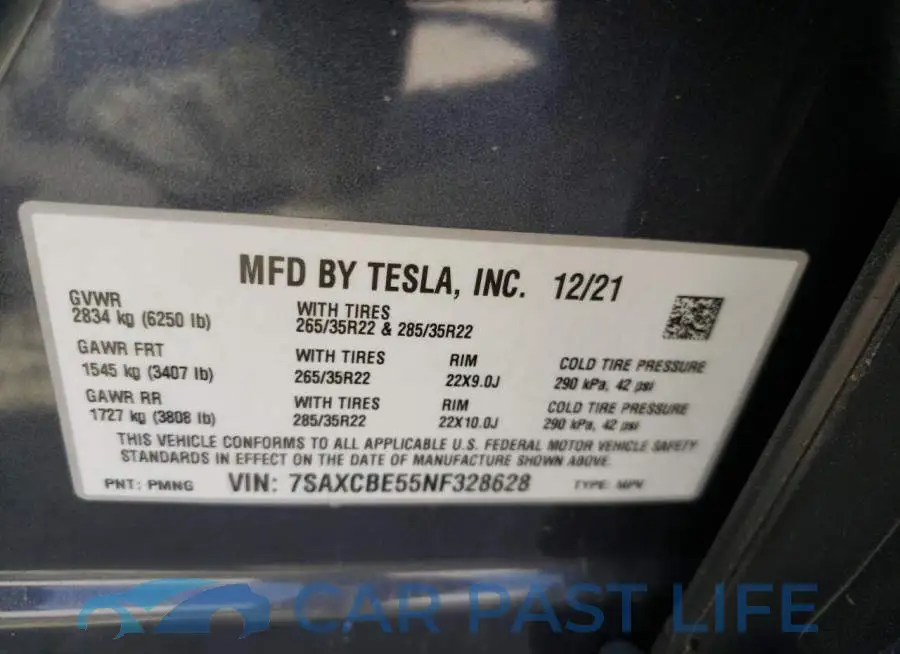 7SAXCBE55NF328628# 10