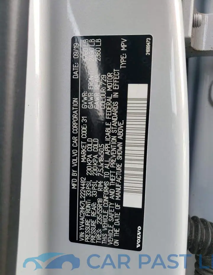 YV4AC2HK7L2224482# 10