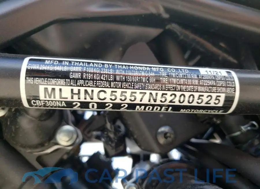 MLHNC5557N5200525# 10