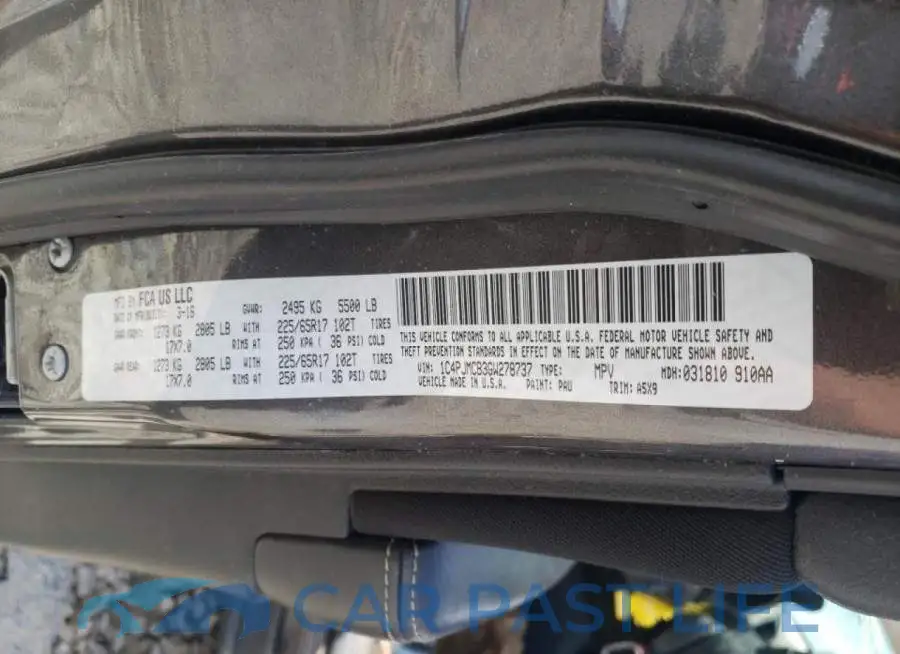 1C4PJMCB3GW278737# 10