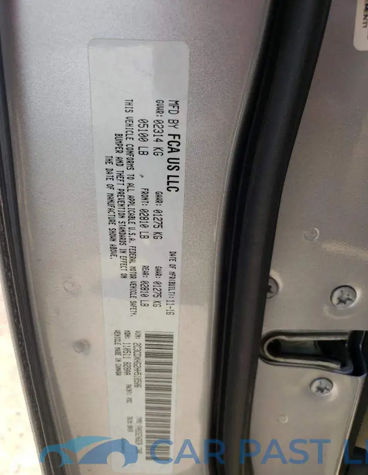 2C3CDXHG2HH518506# 10