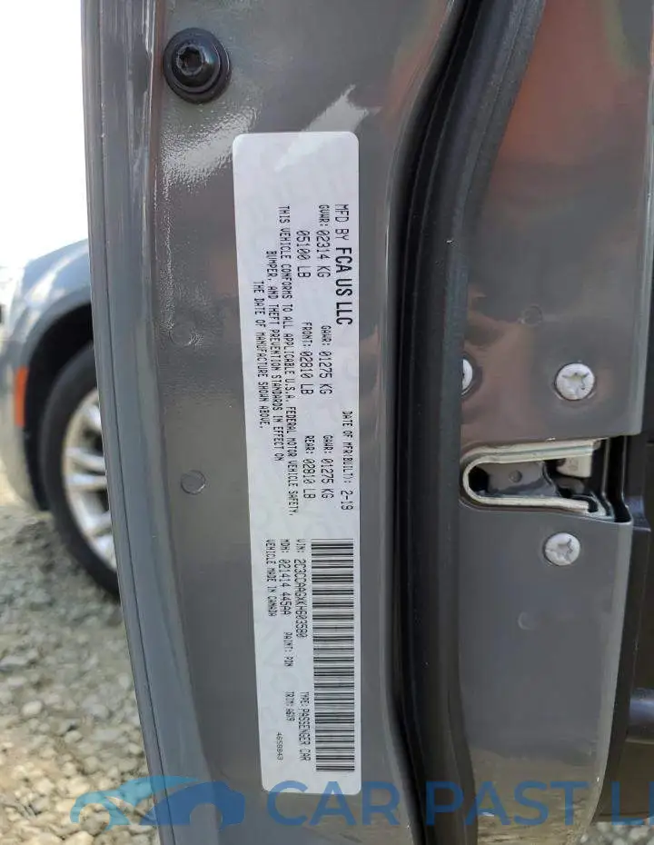 2C3CCAAGXKH603580# 10