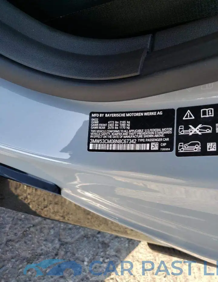 3MW53CM08N8C67342# 10