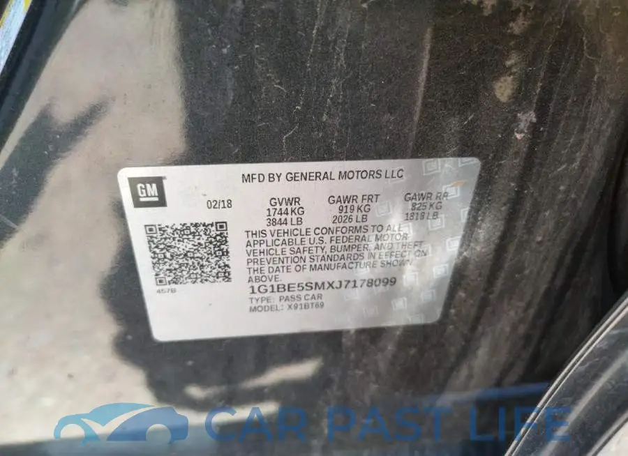 1G1BE5SMXJ7178099# 10