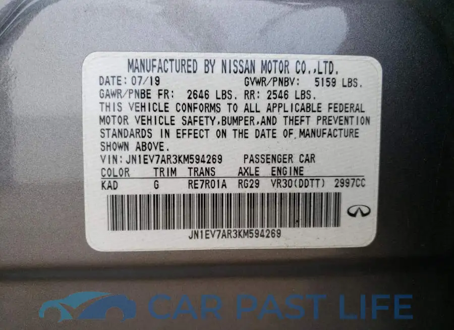 JN1EV7AR3KM594269# 10