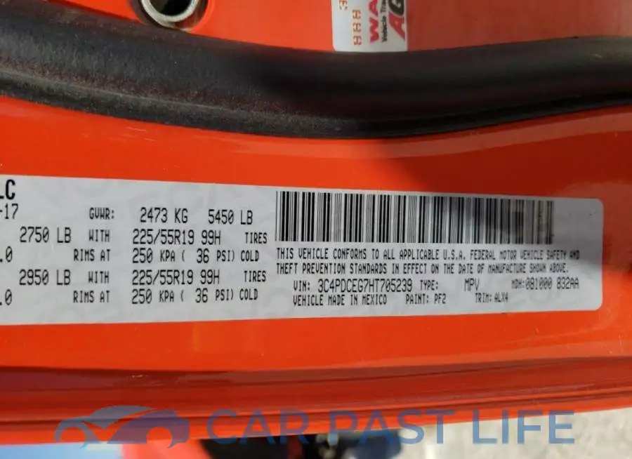 3C4PDCEG7HT705239# 10