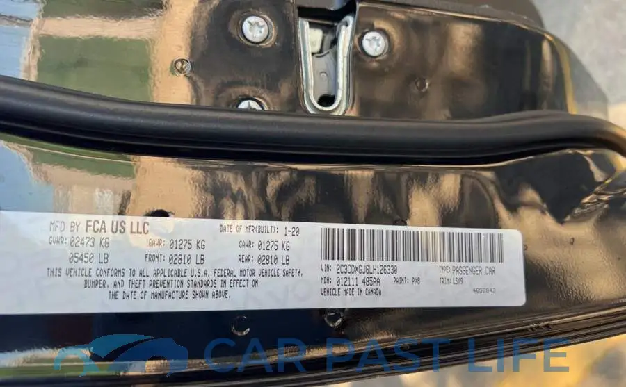 2C3CDXGJ6LH126330# 10