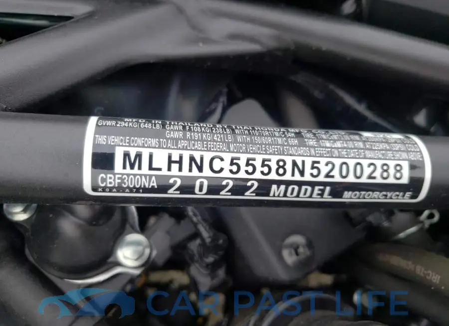 MLHNC5558N5200288# 10