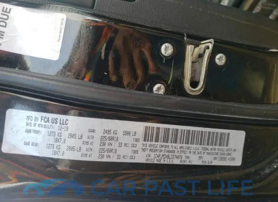 1C4PJMDX8LD574076# 10