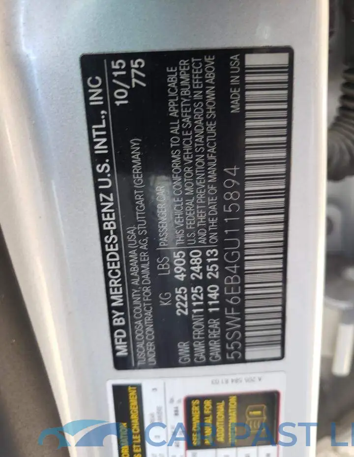 55SWF6EB4GU115894# 10