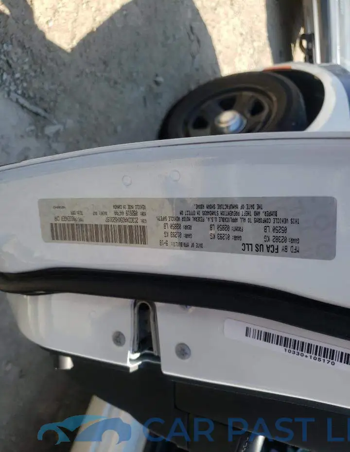2C3CDXAG5KH523197# 10