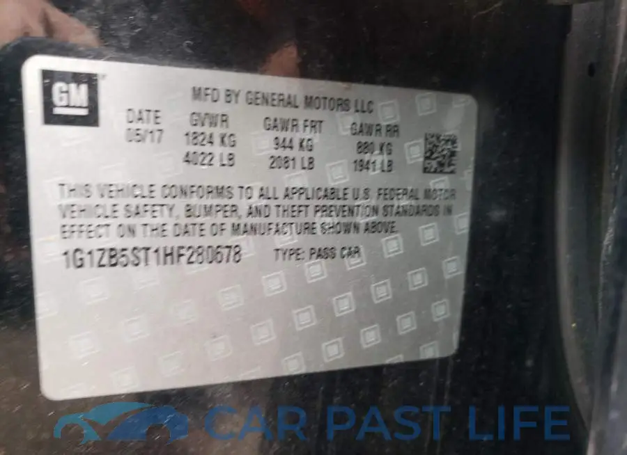 1G1ZB5ST1HF280678# 10