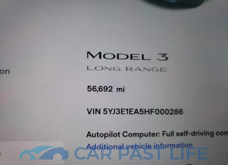 5YJ3E1EA5HF000286# 8