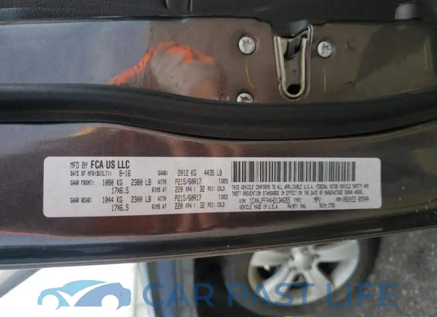 1C4NJPFA4HD134655# 10