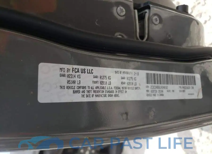 2C3CDXBG6JH248162# 10