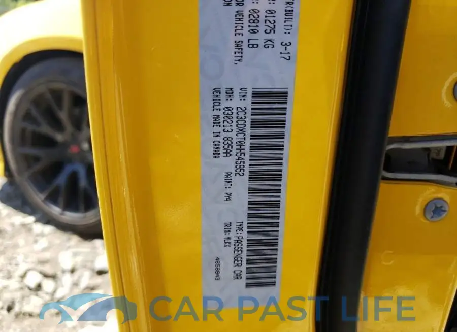 2C3CDXCT0HH545952# 10
