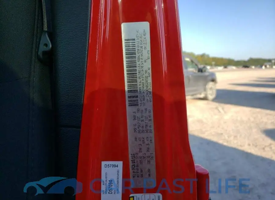 1C4HJXDN8KW540582# 10