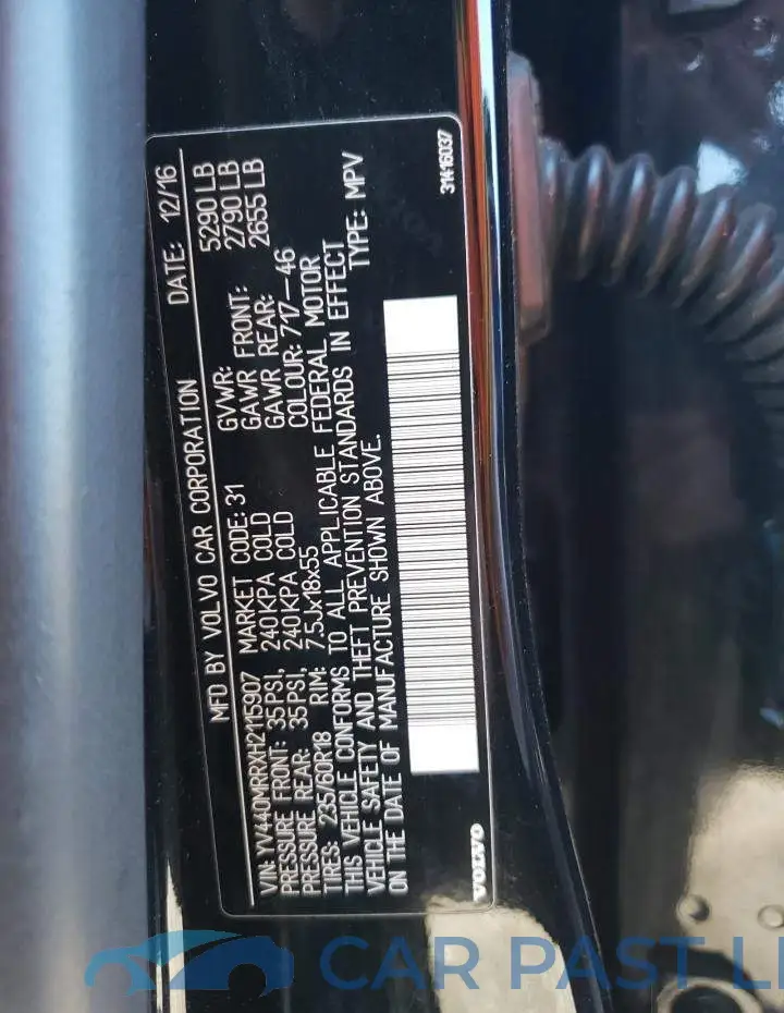 YV440MRRXH2115907# 10