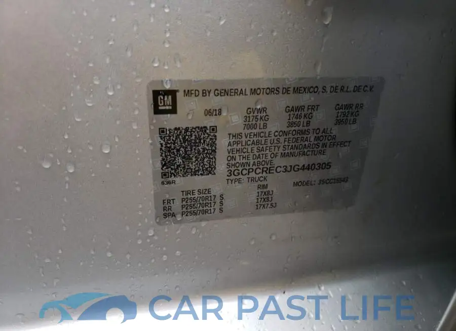 3GCPCREC3JG440305# 10