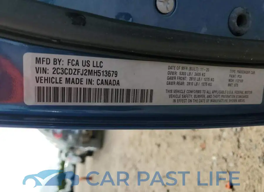 2C3CDZFJ2MH513679# 10