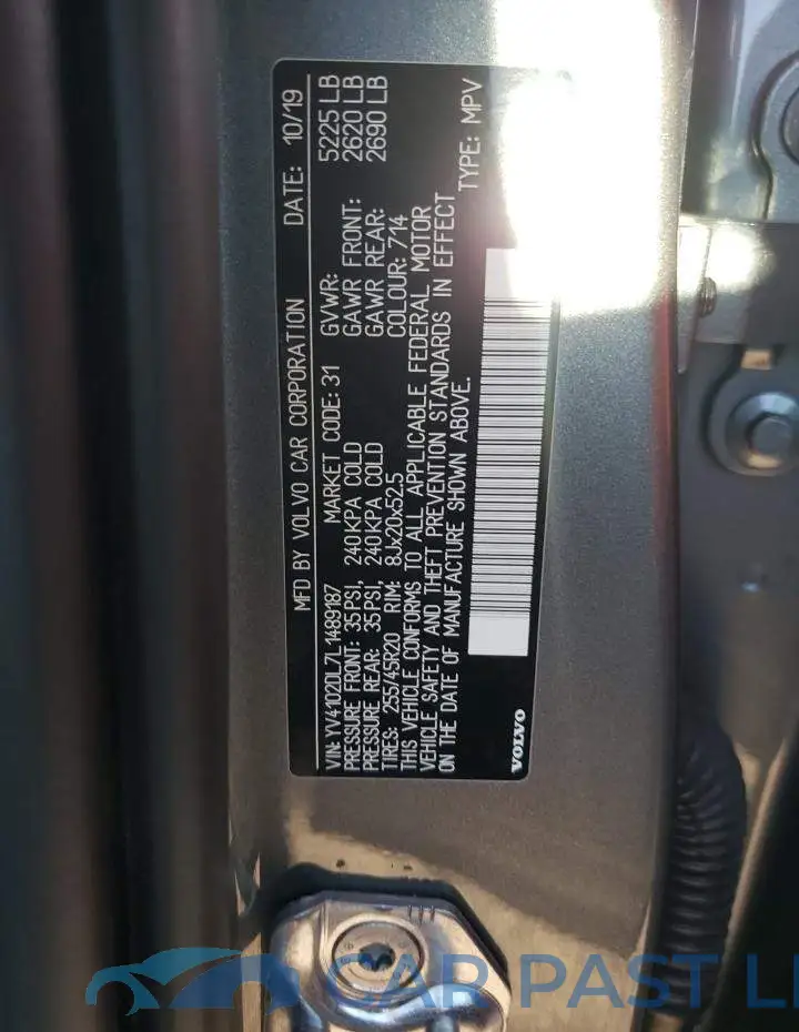 YV4102DL7L1489187# 10