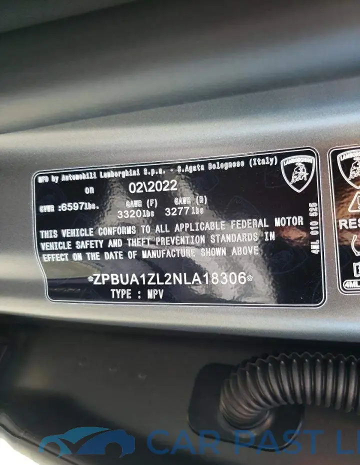 ZPBUA1ZL2NLA18306# 10