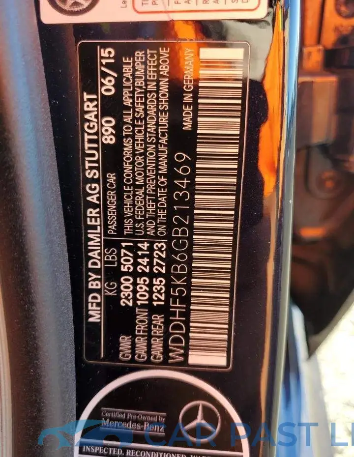WDDHF5KB6GB213469# 10
