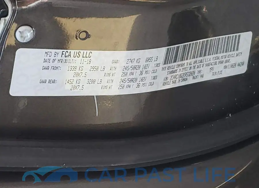 2C4RC1BG2KR532020# 10