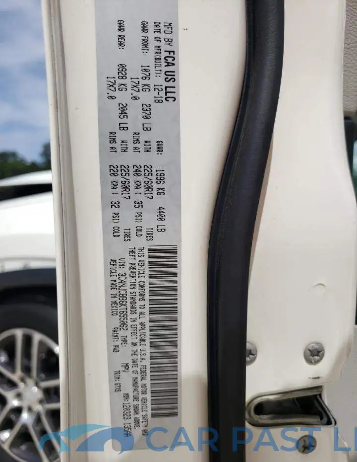 3C4NJCBB6KT655062# 10