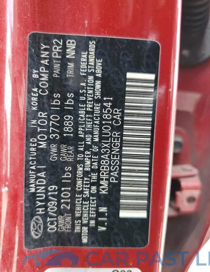 KMHRB8A3XLU018541# 10