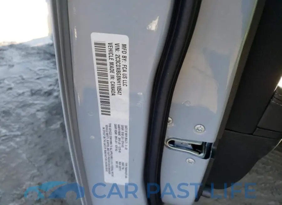 2C3CDXBG8NH110547# 10