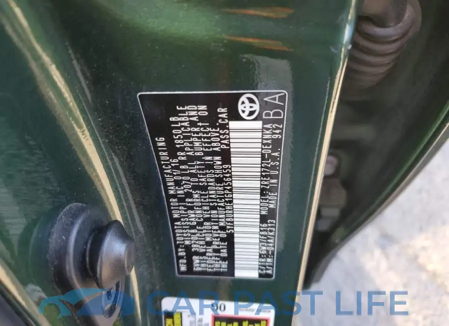 5YFBURHE1GP456459# 10