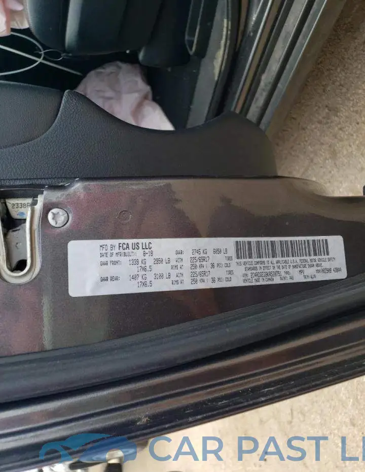 2C4RDGEG9KR520751# 10