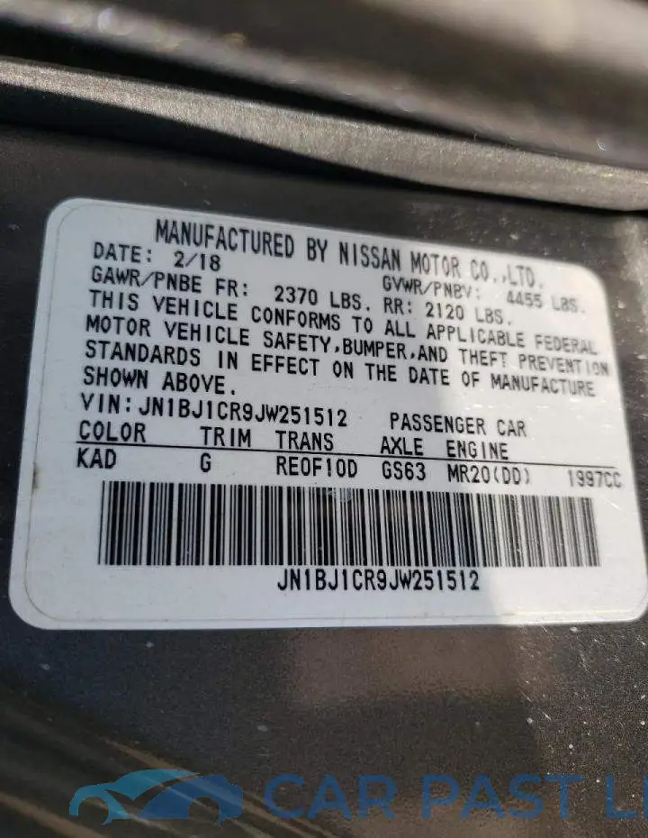 JN1BJ1CR9JW251512# 10