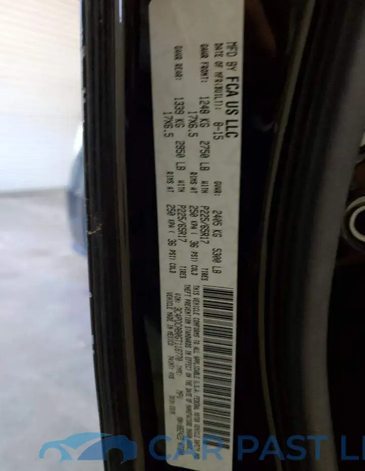 3C4PDCAB0GT116770# 10