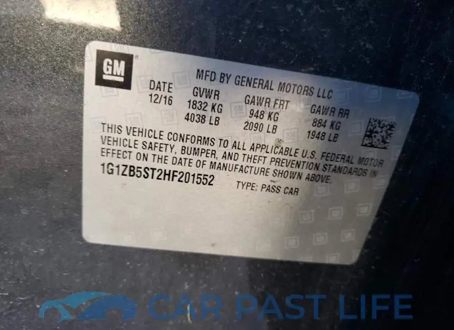 1G1ZB5ST2HF201552# 10