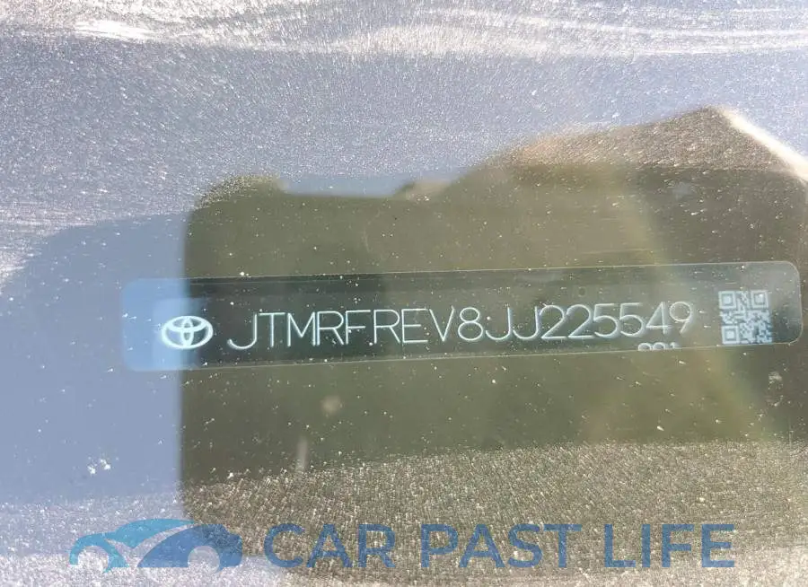 JTMRFREV8JJ225549# 10