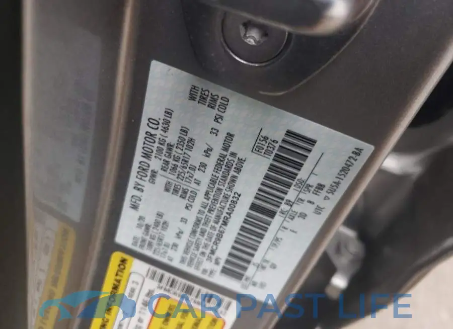 3FMCR9B67MRA00832# 10