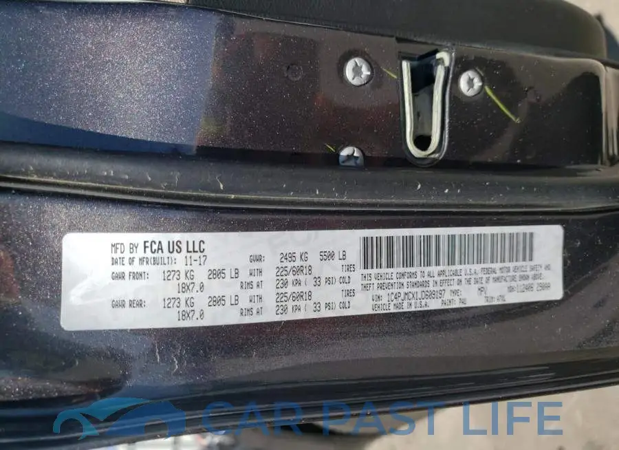 1C4PJMCX1JD609197# 10