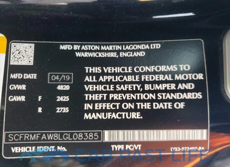 SCFRMFAW8LGL08385# 10