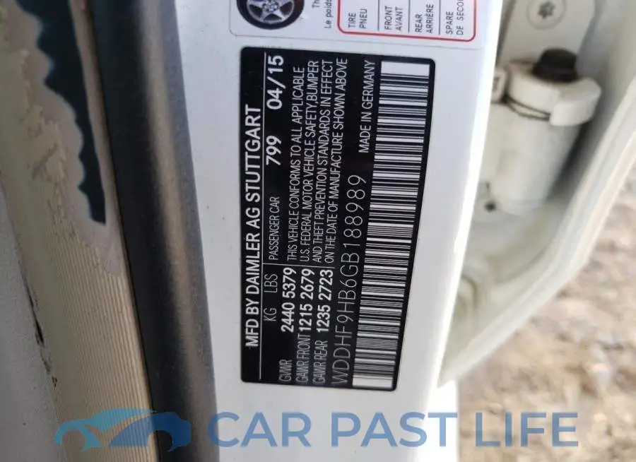 WDDHF9HB6GB188989# 10