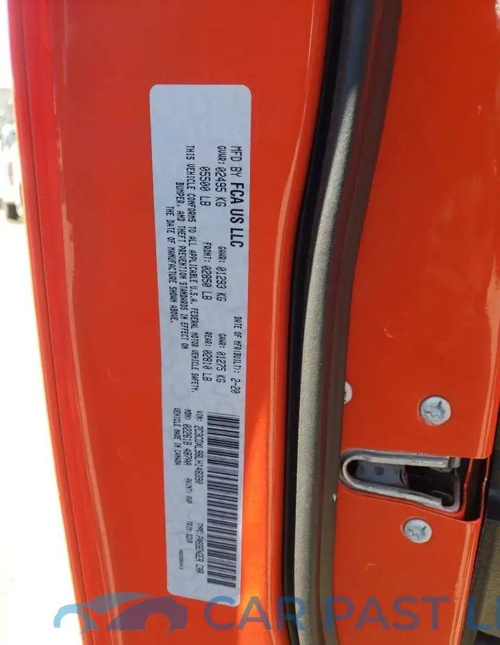 2C3CDXL98LH148390# 10