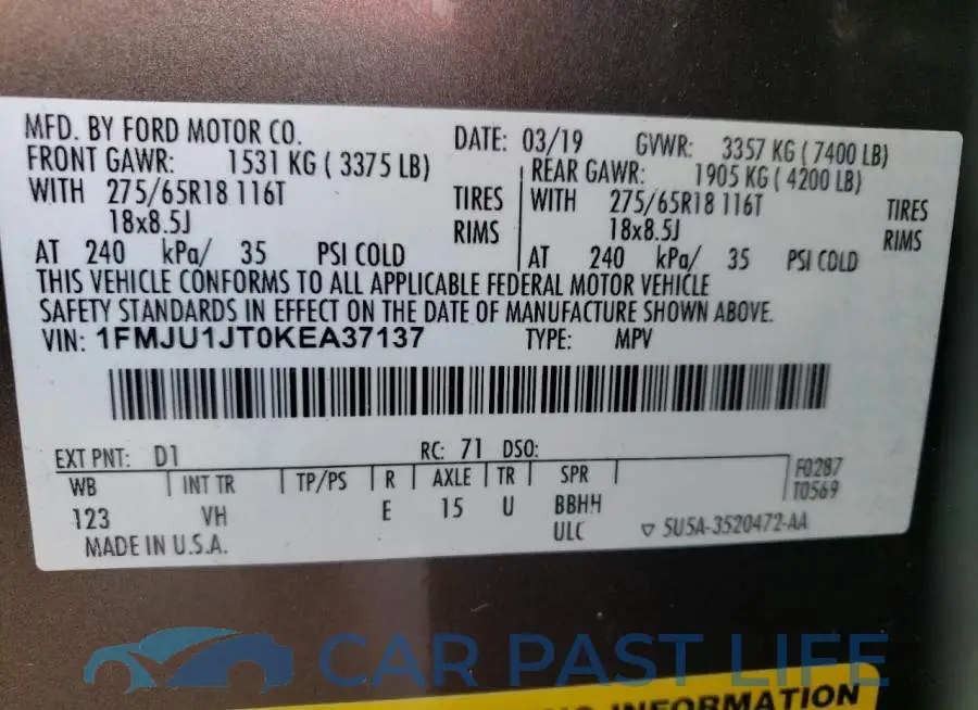 1FMJU1JT0KEA37137# 10